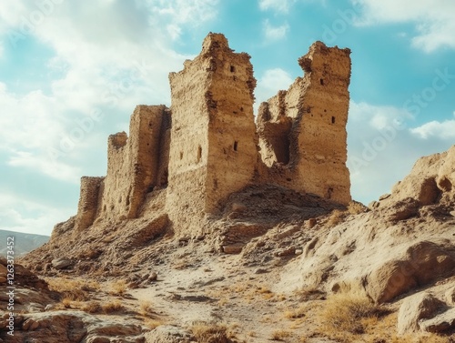 Desert Castle ruins