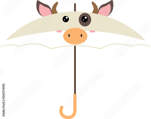 Cute Cow Umbrella