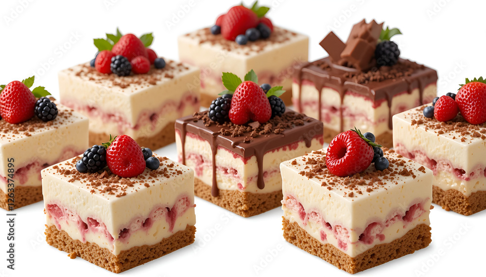 Tasty and delicious birthday cake with cream Tasty and delicious birthday cake with cream
