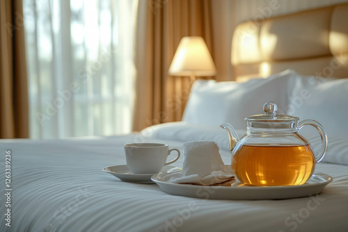 Hotel Room Service Tray