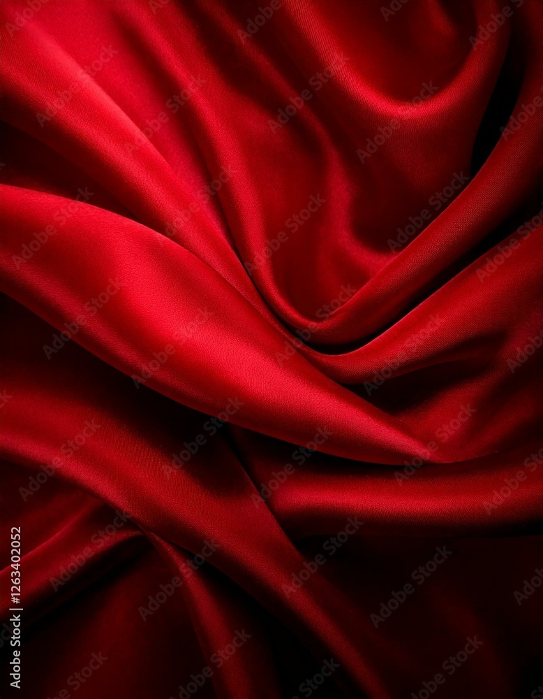 Obraz premium red velvet background for valentines