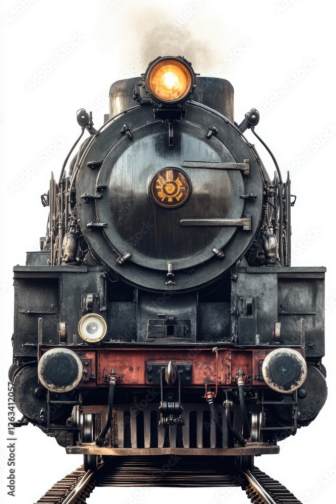Obraz premium Steam Locomotive Engine