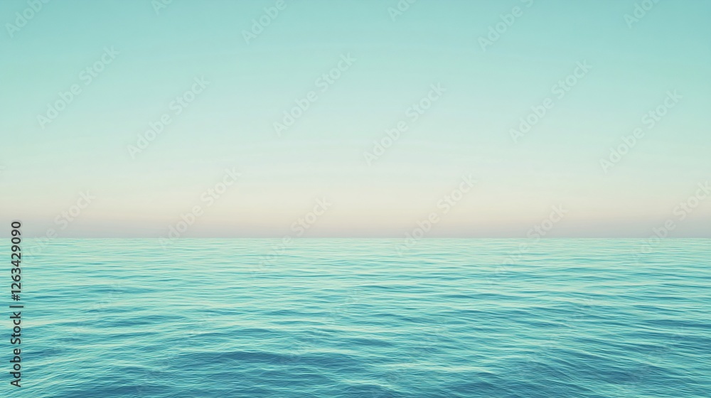 Fototapeta premium Light Aqua with Faint Gradient