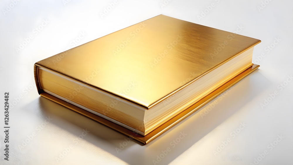 Gold Book, Luxury, Golden Cover, Blank Book Gold Book, Luxury, Golden Cover, Blank Book