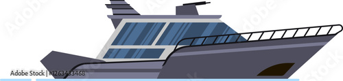 Modern warship featuring advanced weaponry, sailing confidently across the ocean, embodying naval power and enhancing maritime security in todays complex world