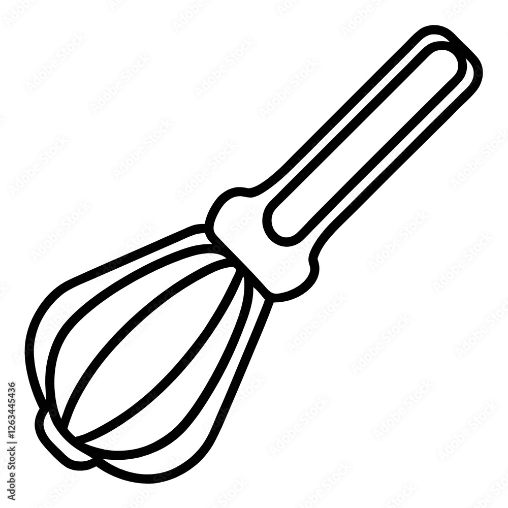 Obraz premium Vector Kitchen Utensil Illustration
