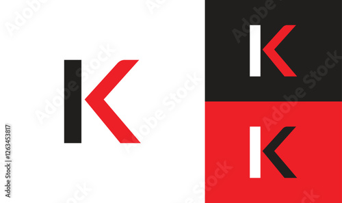 Free Download Modern K Letter Logo Design , letter k unique logo - GFXLoad