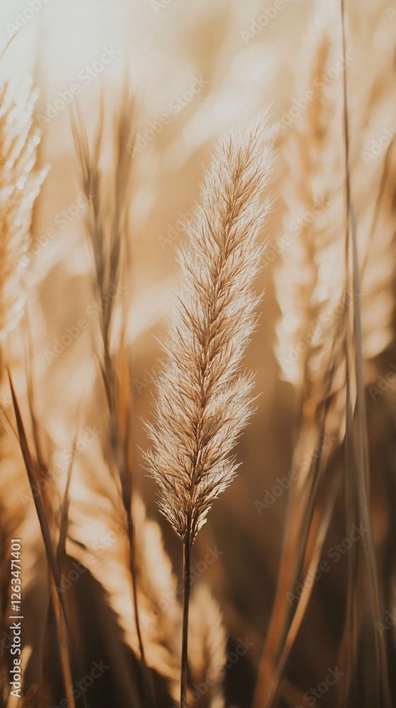 Obraz premium Nostalgic Film Grain Aesthetic Wallpaper – Soft Retro Glow Background for a Vintage-Inspired Phone Design