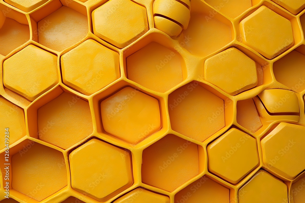 Honeycomb pattern, 3D, abstract, bee, background Honeycomb pattern, 3D, abstract, bee, background
