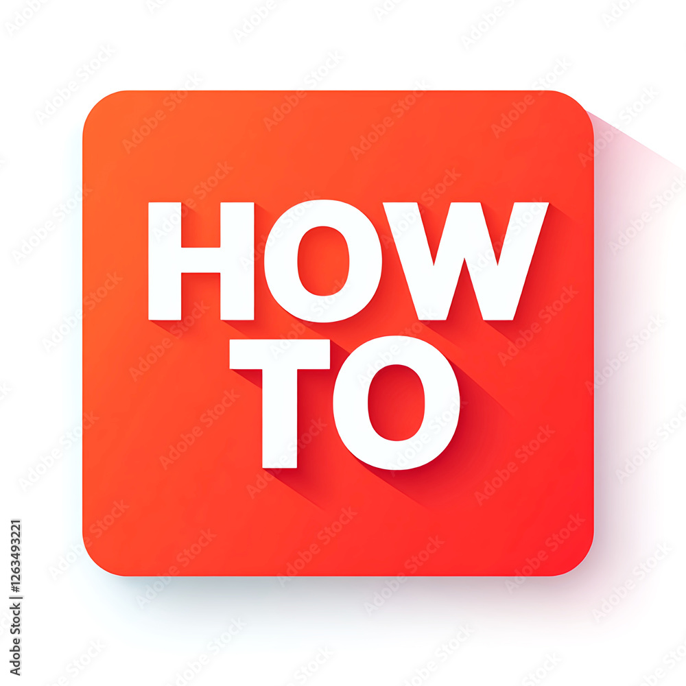 On a red background are a question mark made of paper clips and a sign with the inscription - HOW TO START AN ONLINE On a red background are a question mark made of paper clips and a sign with the inscription - HOW TO START AN ONLINE