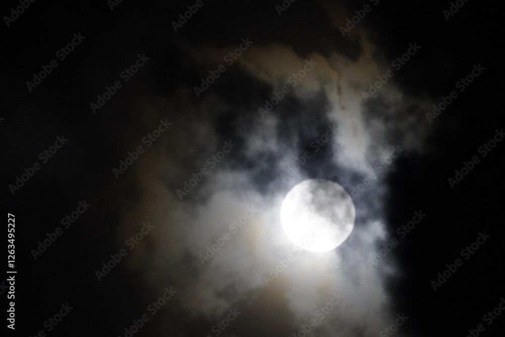 The moon on February 12, 2025 in the sky of Fortaleza Ceará, Brazil. The moon on February 12, 2025 in the sky of Fortaleza Ceará, Brazil.