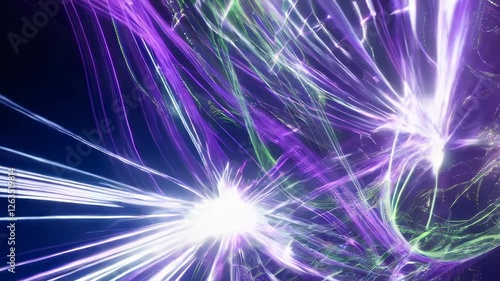 Abstract Light Trails