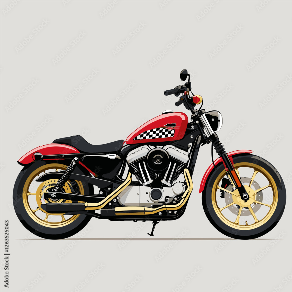 unique and cool motorcycle vector unique and cool motorcycle vector