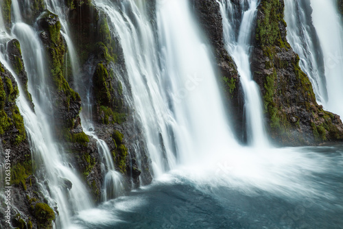 Closeup on Burney Falls