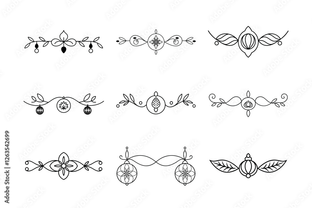 Timeless Nature Ornament Vector Graphics Timeless Nature Ornament Vector Graphics