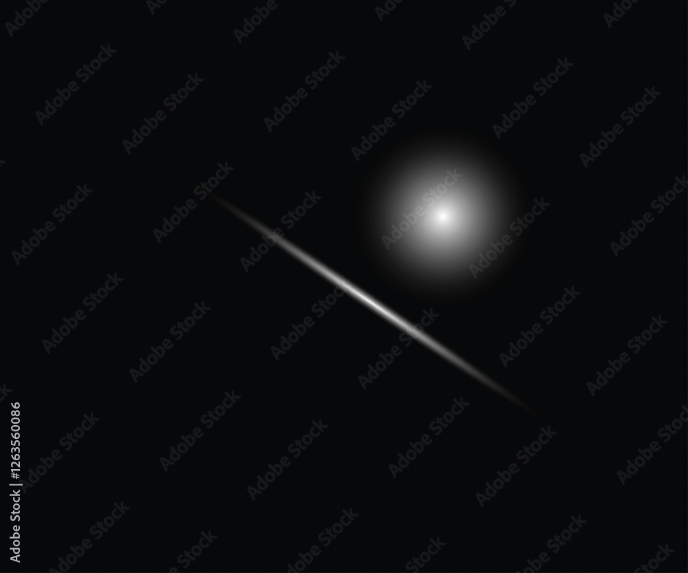 Abstract stylish light effect on a black background Abstract stylish light effect on a black background