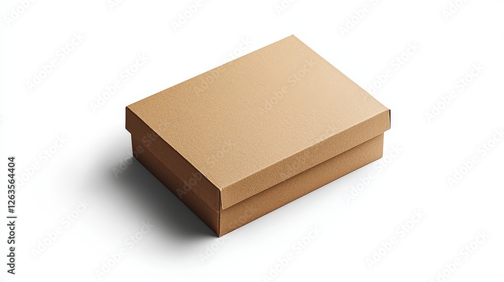 Brown cardboard box on a white backdrop, symbolizing packaging and delivery solutions. Ideal for e-commerce, retail product showcases, and shipping related promotions. Brown cardboard box on a white backdrop, symbolizing packaging and delivery solutions. Ideal for e-commerce, retail product showcases, and shipping related promotions.