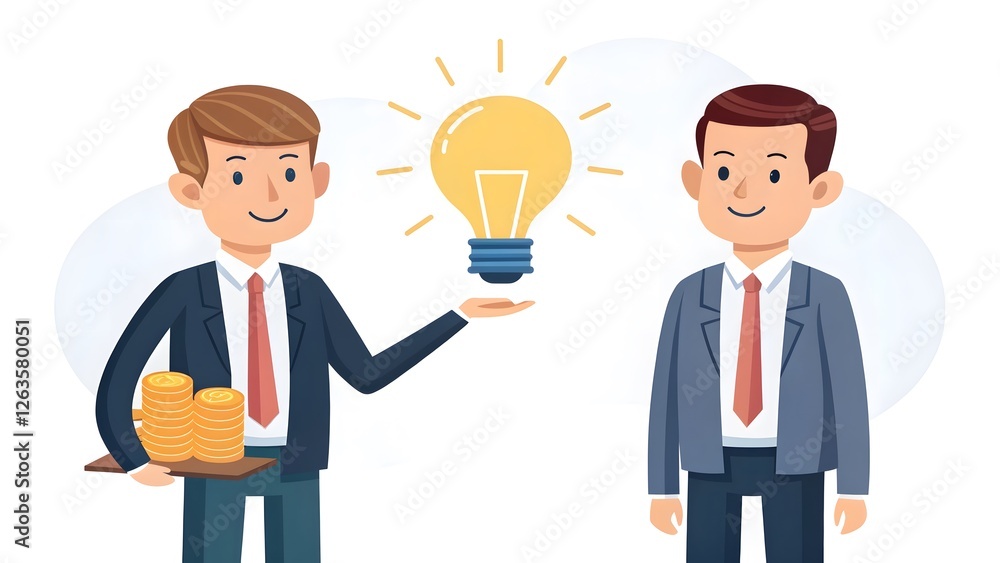 Innovative Business Ideas Sparked by Collaboration Office Environment Digital Illustration Professional Setting Creative Perspective Innovative Business Ideas Sparked by Collaboration Office Environment Digital Illustration Professional Setting Creative Perspective