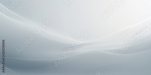 Soft White Waves: Abstract Background Texture Design
