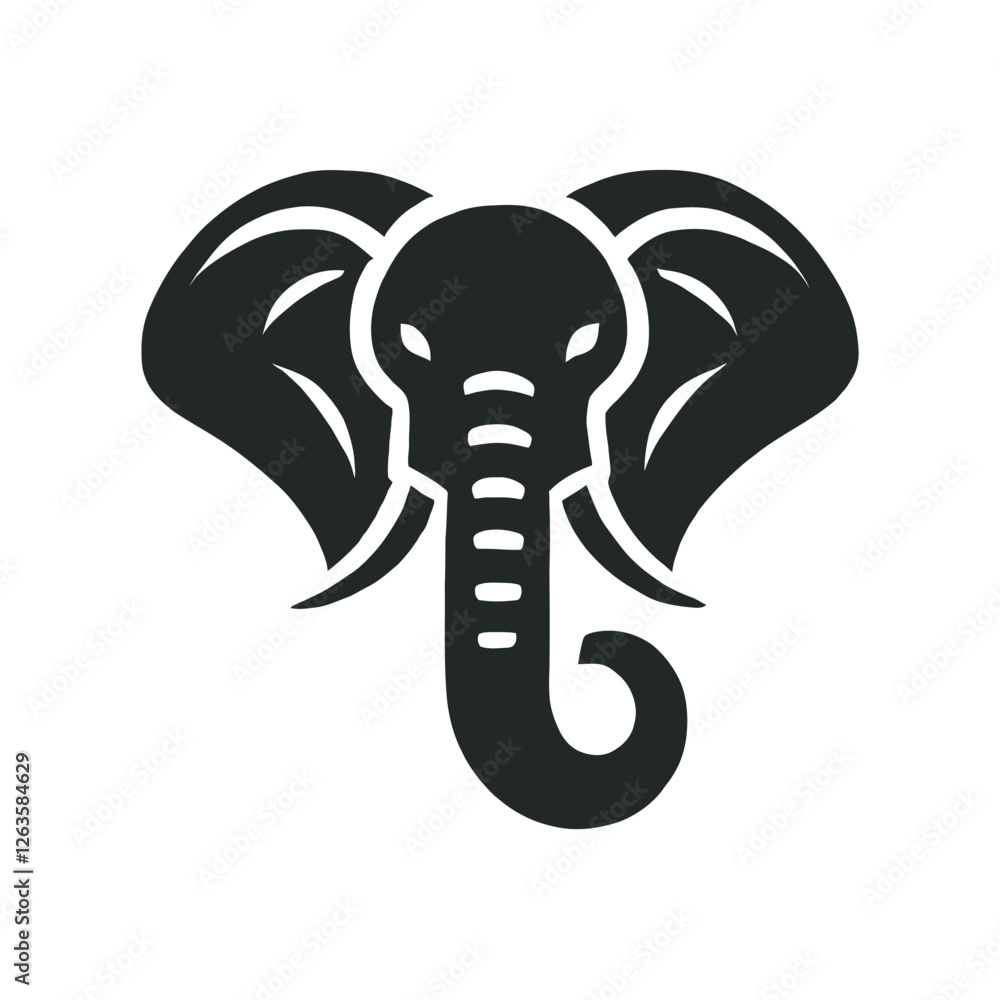 elephant icon vector illustration elephant icon vector illustration