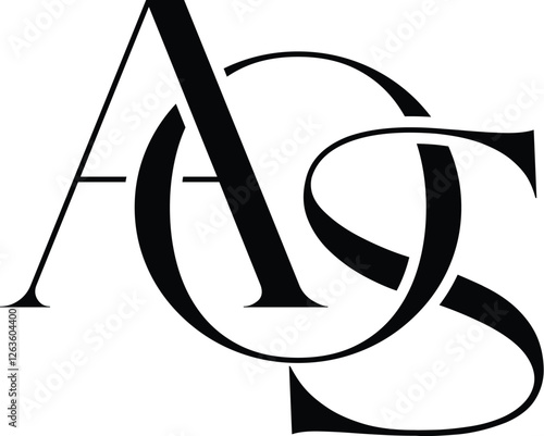 AOS Clothing Brand and fashion logo