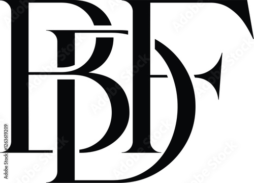 BDF clothing brand logo