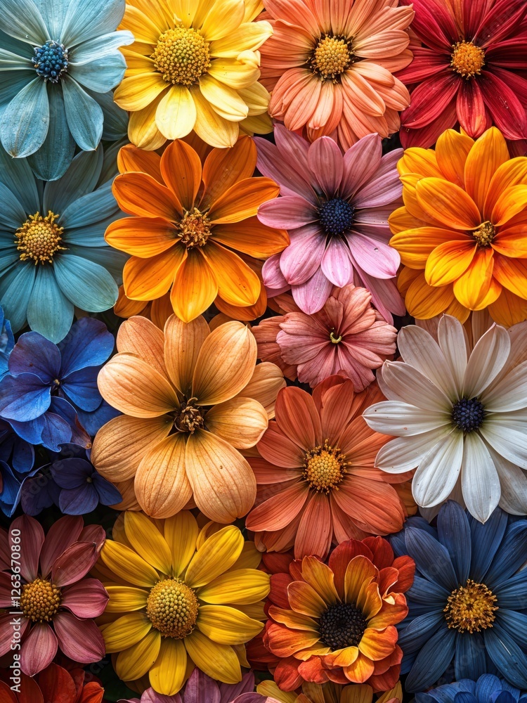 A stunning assortment of flowers featuring a variety of colors and shapes blends together to create a vivid tapestry of natural beauty, celebrating the joy of spring. A stunning assortment of flowers featuring a variety of colors and shapes blends together to create a vivid tapestry of natural beauty, celebrating the joy of spring.