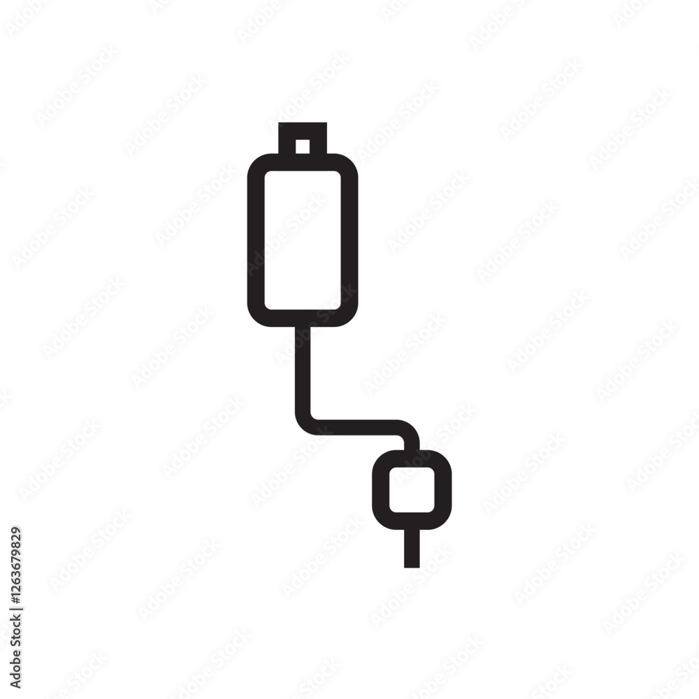 Exhaust line icon vector design illustration. Automotive item part icon design illustration. Exhaust line icon vector design illustration. Automotive item part icon design illustration.