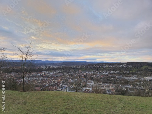 landscape with clouds