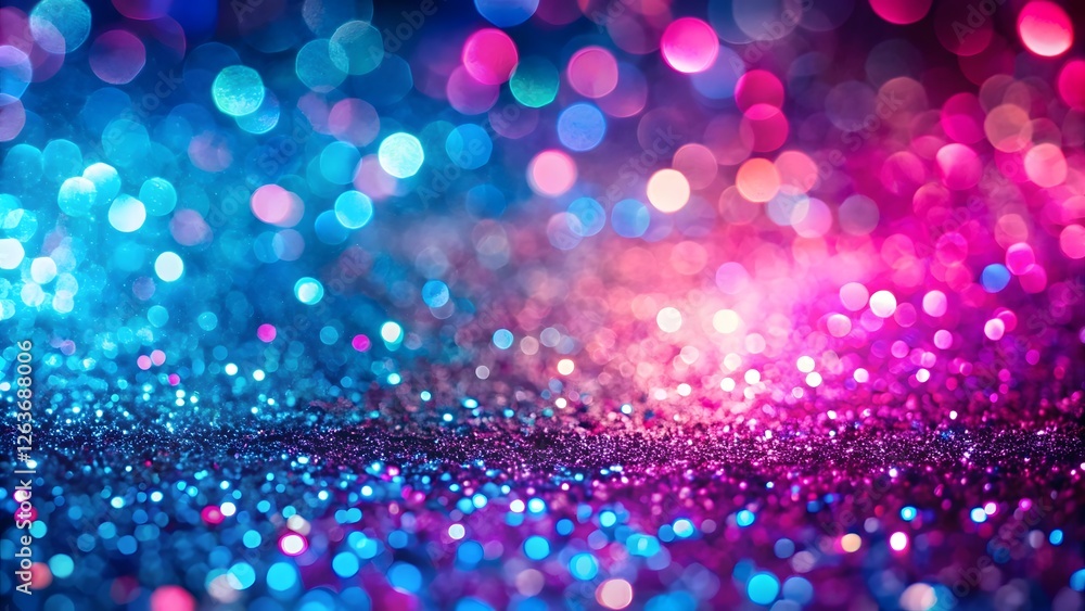 Abstract Pink and Blue Glitter Background Abstract Pink and Blue Glitter Background