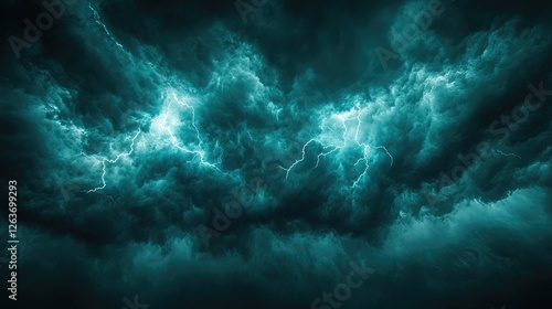 blue space background photo