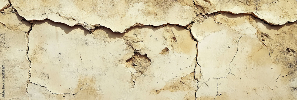 Tan stone beige wall displaying fine cracks and light brown textures in natural light Tan stone beige wall displaying fine cracks and light brown textures in natural light