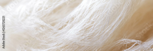 Delicate texture of thin off-white rice paper showcasing natural fibers and soft detail