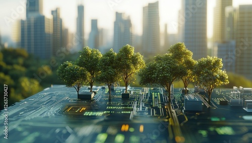 Green City: Sustainable Technology and Urban Greenery