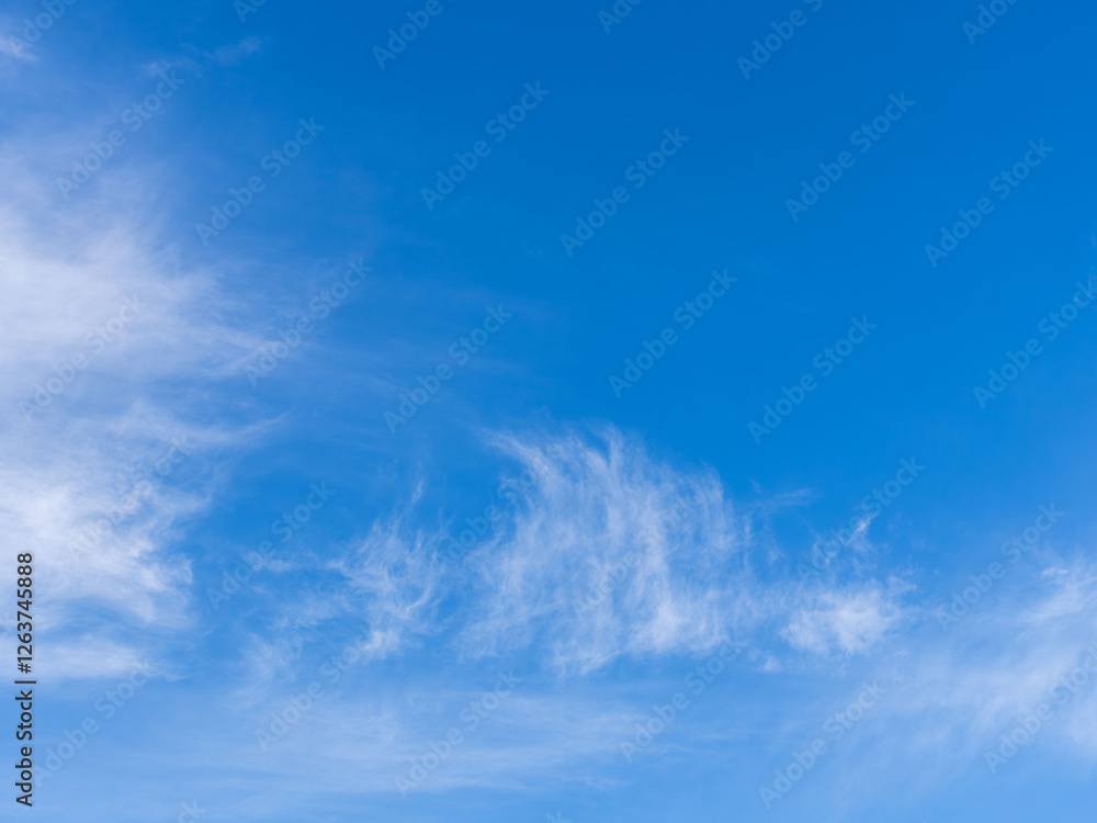 冬の青空と雲88 冬の青空と雲88
