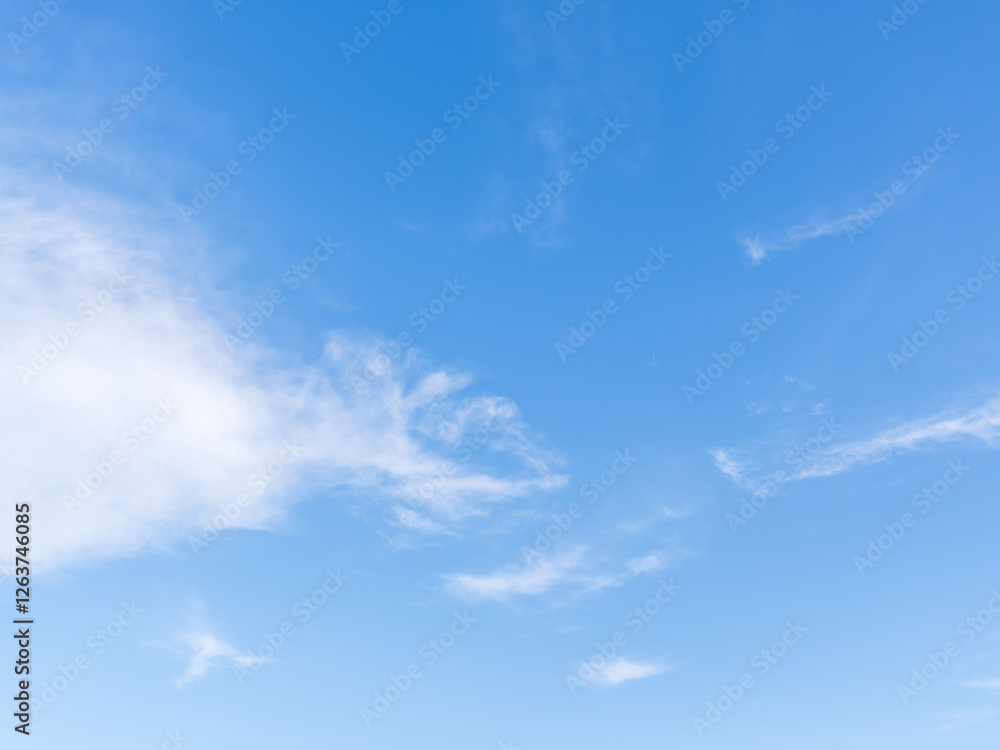 冬の青空と雲72 冬の青空と雲72