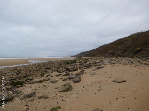 Falaise des Vaches Noires, Houlgate, Normandie