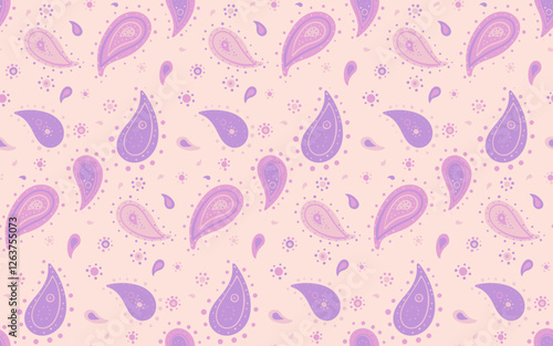 Hand-drawn vitality on detailed paisley. Western romance, swirling decorative. Curl droplet to meditating event.