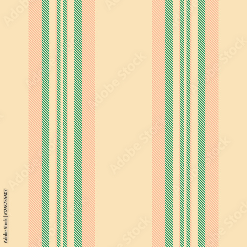 Mormal pattern stripe textile, ceremony seamless vertical lines. T025 background vector texture fabric in moccasin and orange colors.