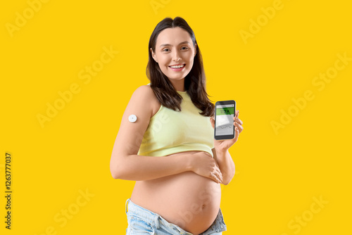 Pregnant woman monitoring g...
