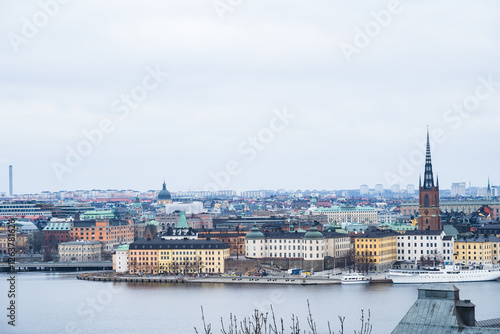 ストックホルムの街並みを俯瞰