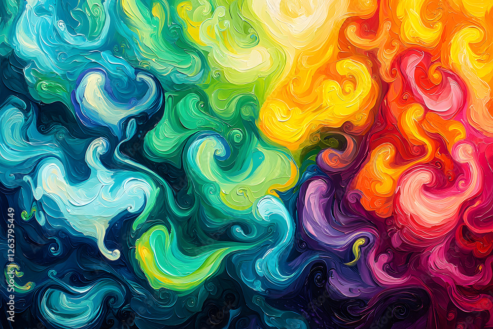 Fototapeta premium abstract colorful background with circles