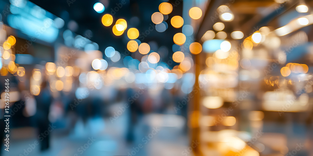 Fototapeta premium Digital Marketing Effectiveness with Soft Focus and Data Analytics