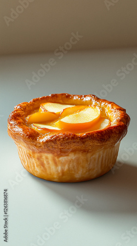 Individual Apple Tart with Pastry Crust