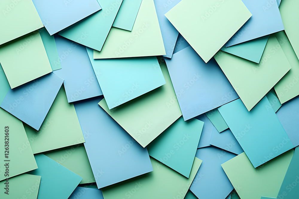 Obraz premium abstract green background with squares