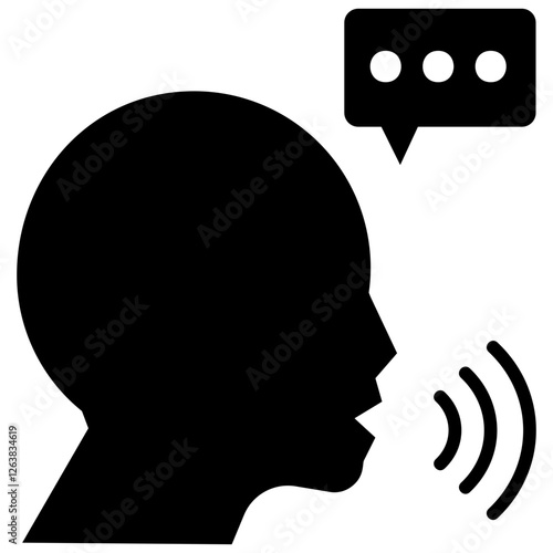 Speaking Icon