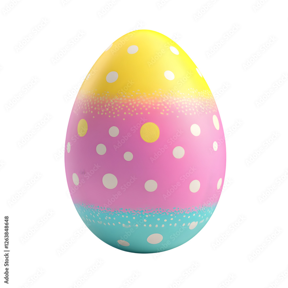 easter egg isolated on transparent background. Happy Easter easter egg isolated on transparent background. Happy Easter