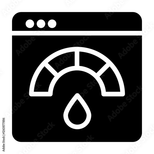 speed test Solid icon