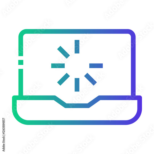 reload Line Gradient Icon