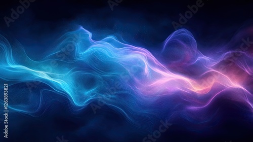 Wallpaper Mural Abstract swirling colorful smoke Torontodigital.ca